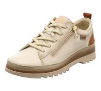 Pikolinos Deportivos en Cuero Vigo para Mujer en Color Blanco