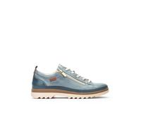Pikolinos Vigo Deportivos Mujer | en Cuero | Memory Foam | Azul