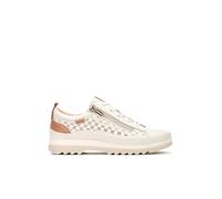 Pikolinos Vigo Deportivos Mujer | en Cuero | Plantilla Extraíble Memory Foam | Talla EU 35-42 en Color Blanco