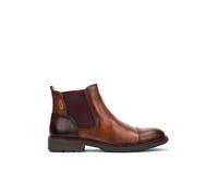 Pikolinos York Botines Hombre | en Cuero | Plantilla Extraíble en Color Marrón