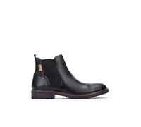 Pikolinos York Botines Hombre | en Cuero | Plantilla Extraíble en Color Negro