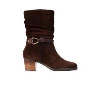 Pikolinos Zamora Botas Mujer | en Cuero | Cremallera | Marrón Oscuro