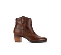 Pikolinos Zamora Botines de Tacón Mujer | en Cuero | Cremallera | Marrón