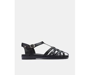 Pikolinos Zapato plano cangrejera de mujer de piel. Negro 36