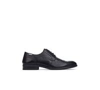 Pikolinos Zapatos Cordones en Cuero Bristol para Hombre Color Black