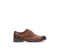 Pikolinos Zapatos Cordones en Cuero Leon para Caballero Color Cuero