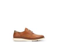 Pikolinos Zapatos Cordones en Cuero San Juan para Caballero Color Brandy