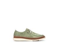 Pikolinos Zapatos San Juan con cordones de cuero para hombre color verde menta