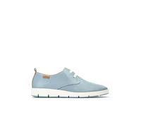 Pikolinos Zapatos Planos en Cuero Madrid para Señora Color Denim