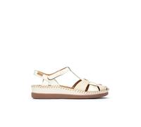 Pikolinos Zapatos semiabiertos en Cuero Cadaques para Mujer en Color Blanco