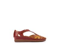 Pikolinos Zapatos semiabiertos en Cuero Cadaques para Mujer en Color Rojo