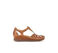 Pikolinos Zapatos semiabiertos en Cuero CADAQUES para Señora Color Brandy