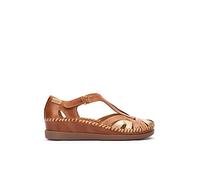 Pikolinos Zapatos semiabiertos en Cuero CADAQUES para Señora Color Brandy
