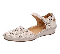Pikolinos Zapatos semiabiertos en Cuero P. Vallarta para Mujer en Color Blanco
