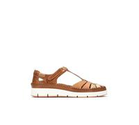 Pikolinos Zapatos semiabiertos en Cuero Tenerife para Señora Color Brandy