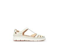Pikolinos Zapatos semiabiertos en Cuero Tenerife para Señora Color Nata