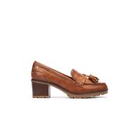 Pikolinos Zapatos tacón en Cuero LLANES para Mujer Color Brandy