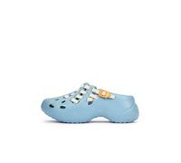 PIKOLINOS Zuecos 'Romana' azul claro / naranja / blanco 38 azul claro / naranja / blanco