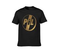 PIL Public Image Post Punk Alternative John Lydon Unisex 100% Cotton Short-Sleeve T-Shirts Black XXL
