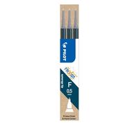 PILOT Lote de 3 recambios para Roller FRIXION Point BLS-FRP5 Punta fina azul negro