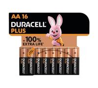 Pila AA Duracell Plus DPBLR6B16 Alcalina Power Boost Pack 16 unidades