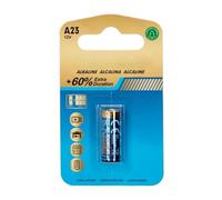 Pila alcalina 23 A, 12 V, 1 Unidad, Ideal para Dispositivos electrónicos y Controles remotos.