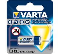 Pila alcalina lr1 varta 1.5vdc profesional en blister de 1 pila