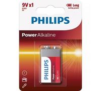 Pila Alcalina Philips 6LR61P1B/10/ 9V