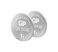 Pila botón CR 2430 litio GP 300 mAh 3 V 2 ud(s)