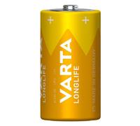 Pila C Alcalina VARTA Longlife 1,5V 2 Piezas