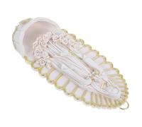 Pila de Agua Colgante de Resina Beige para Altar Religioso Decorativo