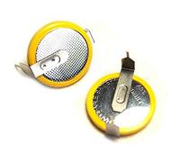 Pila de botón CR2025 Li-Ion recargable 3.6 V Lir2025 con trabillas o lengüetas