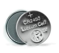 Pila de botón CR2450 de 3 V, 2 Unidades, Alta Capacidad, Larga duración, Ideal para Dispositivos electrónicos y Relojes.