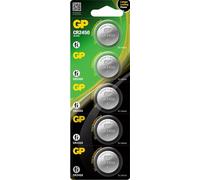PILA DE BOTÓN DE LITIO 3V CR2450 - 5 UDS - GP CR2450-U5