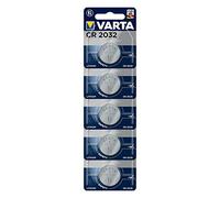 Pila de botón de Litio de 3 V VARTA Electronics CR2032, Paquete de 5 Unidades, Pilas de botón en un blíster Original de 1 Unidad