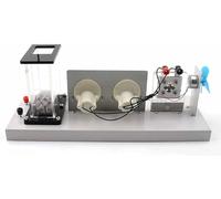 Pila de combustible de hidrógeno reversible y electrolizador Experimento de física y electricidad Kit generador de oxígeno e hidrógeno Equipo didáctico Pila de combustible de hidrógeno y electrolizado