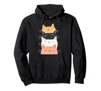 Pila de gatos Kawaii - Purrfectly Peaceful Sudadera con Capucha