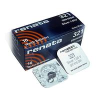 Pila de reloj Renata para Night Star, 321, Renata Swiss Watch And Clock Batteries - In Boxes Of 10 - Each Battery Individually Packed, 1