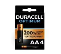 Pila Duracell AAA Pack 4 Baterías de un Solo Uso Multicolor