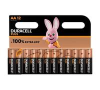 Pila Duracell PLUS AA Alcalina 9 V Pack 12 unidades Blister