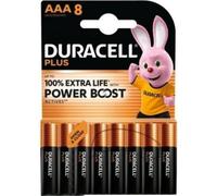 Pila Duracell Plus Power Boost AAA Alcalina Pack 8