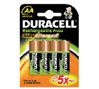 Pila duracell recargable staycharged aa 2500 mah blister de 4 unidades 75071755