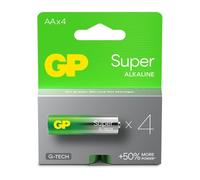 Pila GP Batteries Super Alkaline GP15A AA LR06 1,5 V 4 unidades