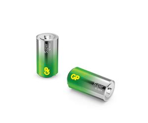 Pila GP Super Alcalina C Baby barra pequeña, blister 2