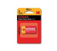 Kodak - CTA 30953437 pila doméstica Batería de un solo uso 9V Cloruro de zinc