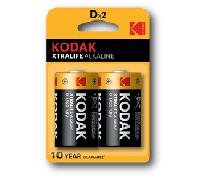 PILA KODAK ALCALINA XTRALIFE D LR20 BLISTER*2 (ecotasas incluidas) 30952058