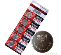 Pila litio cr2025 maxell 3vdc 180ma (precio 5 pilas)
