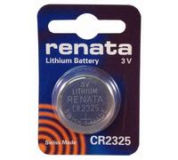 Pila litio cr2325 renata 3vdc 180mah 23x2,5mm