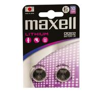 Pila Maxell 12238500 CR2032 3 V 220 mAh pack 2 unidades
