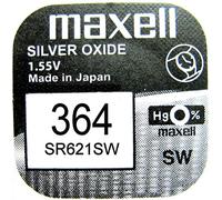 Maxell SR621SW Pila de Botón 364 1.55V